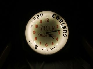 Vintage Dual Lite Neon Advertising Clock