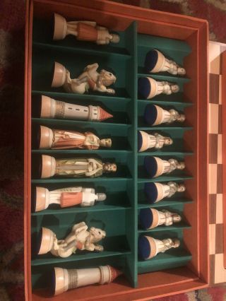 Antique Vintage Anri Charlemagne? Chess Set