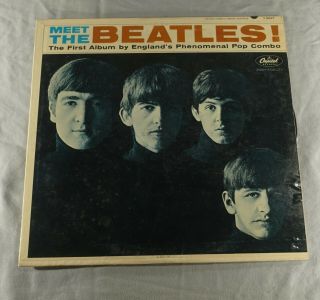 Vintage Meet The Beatles 33 1/3 Rpm Record Album