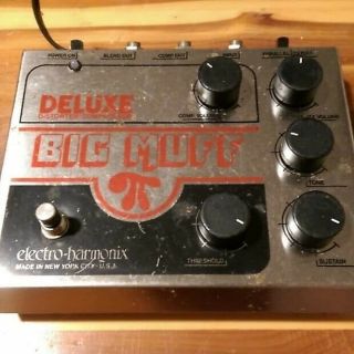 Vintage Electro Harmonix Deluxe Big Muff Pi Compressor/fuzz Effects Pedal