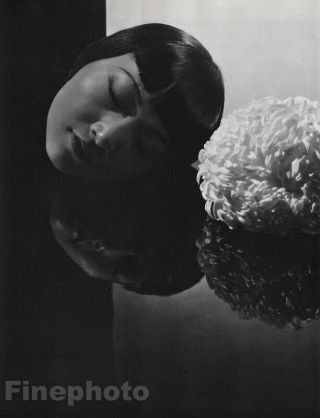 1930/63 Vintage Anna May Wong Chinese Movie Actress By Edward Steichen 16x20