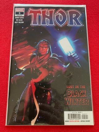 Thor 5 (1st Print) Black Winter Donny Cates Marvel 2020 Nm