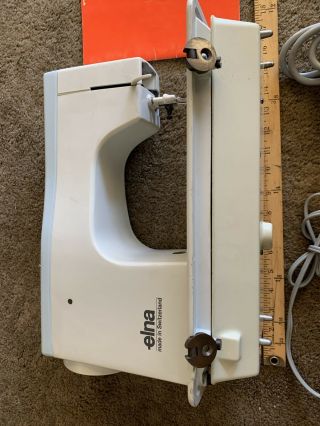 Vintage 70’s Elna SU 64C Tavaro Sewing Machine W/Foot Pedal Geneva Switzerland 2