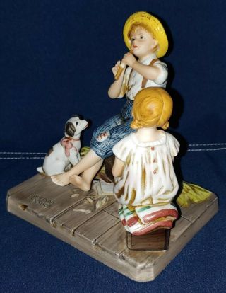 1980 Norman Rockwell Porcelain Figurine 