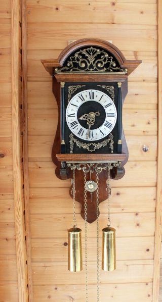 Sallander Dutch Zaanse Wall Clock Warmink Wuba French Model