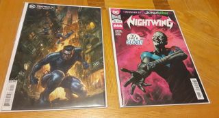 Nightwing 70 A & B Cover Set Nm Intro Joker War Dc Comics