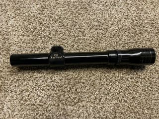 Vintage Redfield 2 3/4x Rifle Scope Usa Minty Wideview Duplex Reticle Wide View