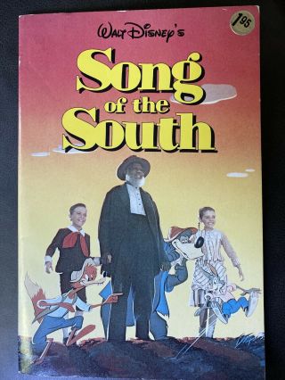 Walt Disney Song Of The South Movie Uncle Remus Brer Rabbit Vtg Tar Baby Book