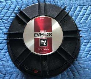 Vintage Electro Voice Ev Evm - 12s Series Ii 8 Ohm Guitar Speaker Exc