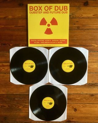 V/a Box Of Dub: Dubstep And Future Dub 3x Lp Vinyl 12 " Compilation Uk Rare 2007