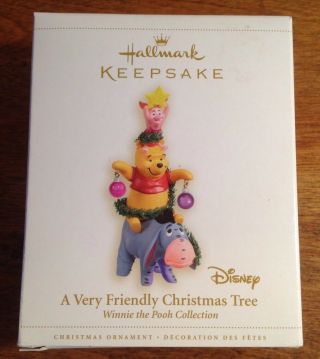 Hallmark Keepsake Ornament A Very Friendly Christmas Tree Winnie The Pooh