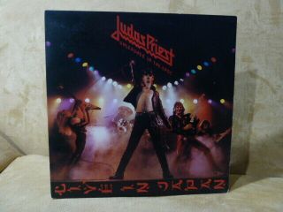 Judas Priest " Unleashed In The East " 1st Press Vinyl Lp
