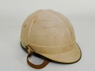 Vintage Buco Defender Riding Helmet W/chin Strap