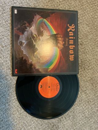 Rainbow Rising Rock Record Lp Vinyl Album