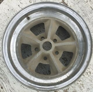 Vintage 15 " X 7 " Mustang Shelby Gt500 Gt350 Rim 1968 1969 1970 - Rare