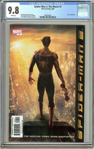 Spider - Man 2 The Movie 1 Cgc 9.  8 White Pages 1992078021