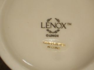 LENOX 3 - ROSE BLOSSOM VASE IVORY FINE PORCELAIN CHINA 24 KT GOLD TRIM 3