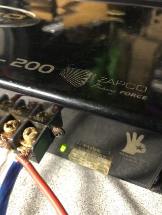 Old School Zapco AG200 2 Channel amplifier,  Rare,  SQ,  USA,  vintage 2