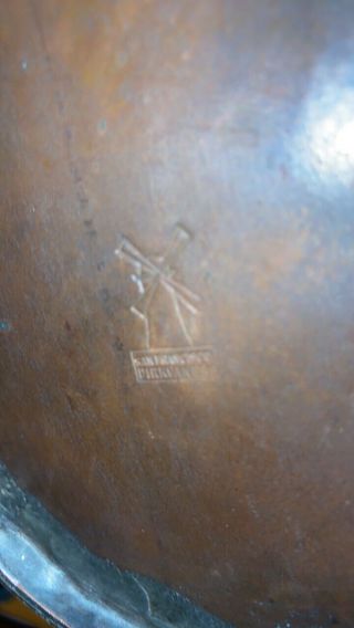 Dirk Van Erp Hammered Copper Table Lamp Base.  20” X 6” Stamped {open Box} 3