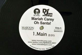 Mariah Carey Oh Santa Island Def Jam Maoh0322 Us Promo Vinyl 12