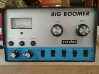 Vintage Kris Big Boomer Linear Amplifier Cb Radio,  Ham,  300 Watt.  Great.