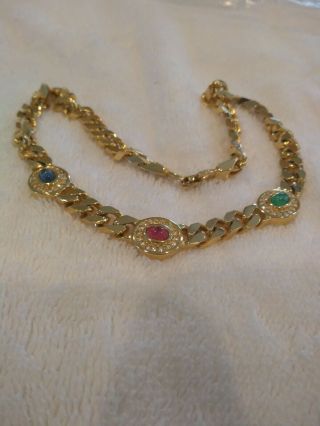 Vintage Christian Dior Choker Necklace 2