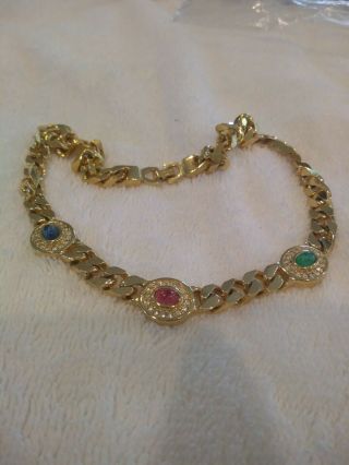 Vintage Christian Dior Choker Necklace 3