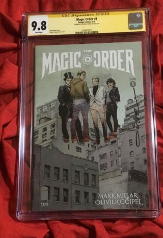Cgc Ss 9.  8 The Magic Order 1 1st Print Signed By Olivier Coipel Image