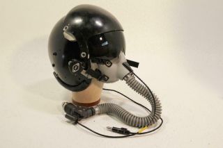 Vintage Gentex?? Custom Dual Visor Flight Helmet & Mbu - 12/p Oxygen Mask
