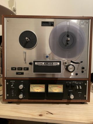 Vintage Teac A - 4010gsl Stereo Tape Deck -