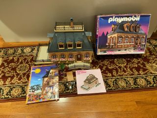 Vintage Playmobil Victorian Mansion House 5305 Incomplete Instructions