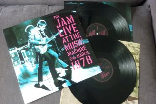 The Jam - Live Music Machine 2 Mar 1978 2x 12 " Lp Nr Paul Weller