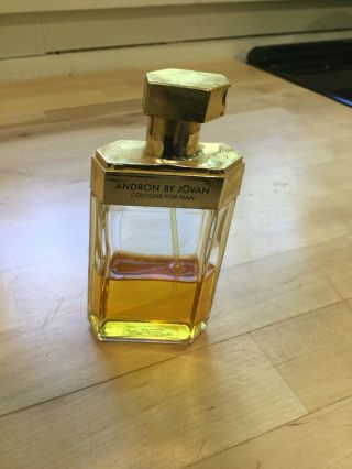 Andron By Jovan Cologne For Men 2oz 30 Ml Vintage 60 Full,  See Pictures Rare