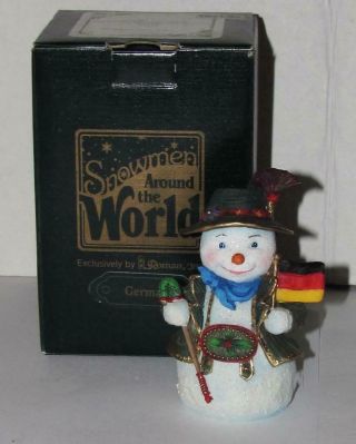 1997 Roman Inc Snowmen Around The World (german / Germany)