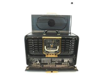 Vintage Near 40s Old Restored Zenith Antique Copper Chassis Radio