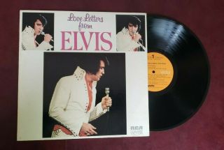 Elvis Presley Love Letters From Elvis Promo Lp 1971 Rca Lsp - 4530 Vinyl