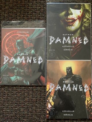 Batman Damned 1 Variant,  2 Cover A & B