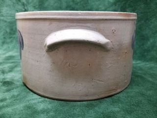 Antique Stoneware Cake Crock Attributed To Hermann Of Baltimore 3