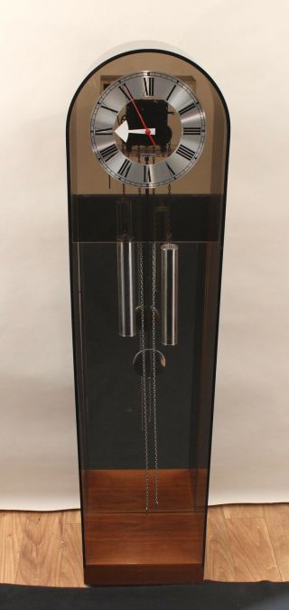 1970s Mid Century Modernism George Nelson Howard Miller Grandmother Lucite Clock 2