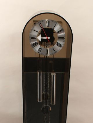 1970s Mid Century Modernism George Nelson Howard Miller Grandmother Lucite Clock 3