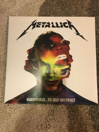 Metallica Hardwired To Self - Destruct Lp Vinyl,  Like