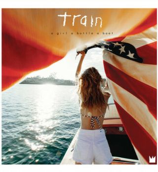 Train - A Girl A Bottle A Boat [new Vinyl Lp] Download Insert