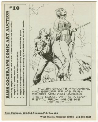 Russ Cochran Comic Art Catalogs 10 - 12 May 25,  1982