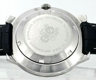 1970 ' s ROYCE Old Stock Automatic Date Swiss 25 Jewel Vintage Wrist Watch 2