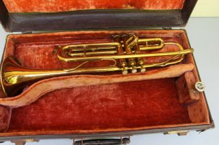 Vintage Cleveland Toreador Trumpet HN White Company King Craftsman Ohio USA 7C 2