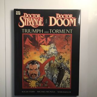 Dr.  Doom And Dr.  Strange First Edition Hc Marvel 1989