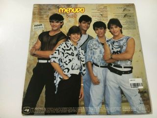 Menudo ‎– Ayer Y Hoy LP Mexican Press 1985 RCA Victor Ricky Martin 2