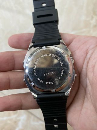 Vintage Casio DW - 1000 Diver Watch PRE G SHOCK Made in Japan Module 280 2