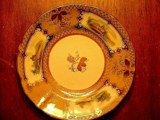 12 Early 19ThC Museum Quality Hand Painted Gilded Scenic 6 7/8 