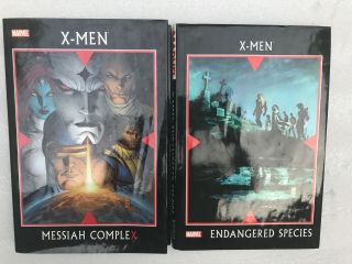 X - Men Messiah Complex & Endangered Species Marvel Hardcover